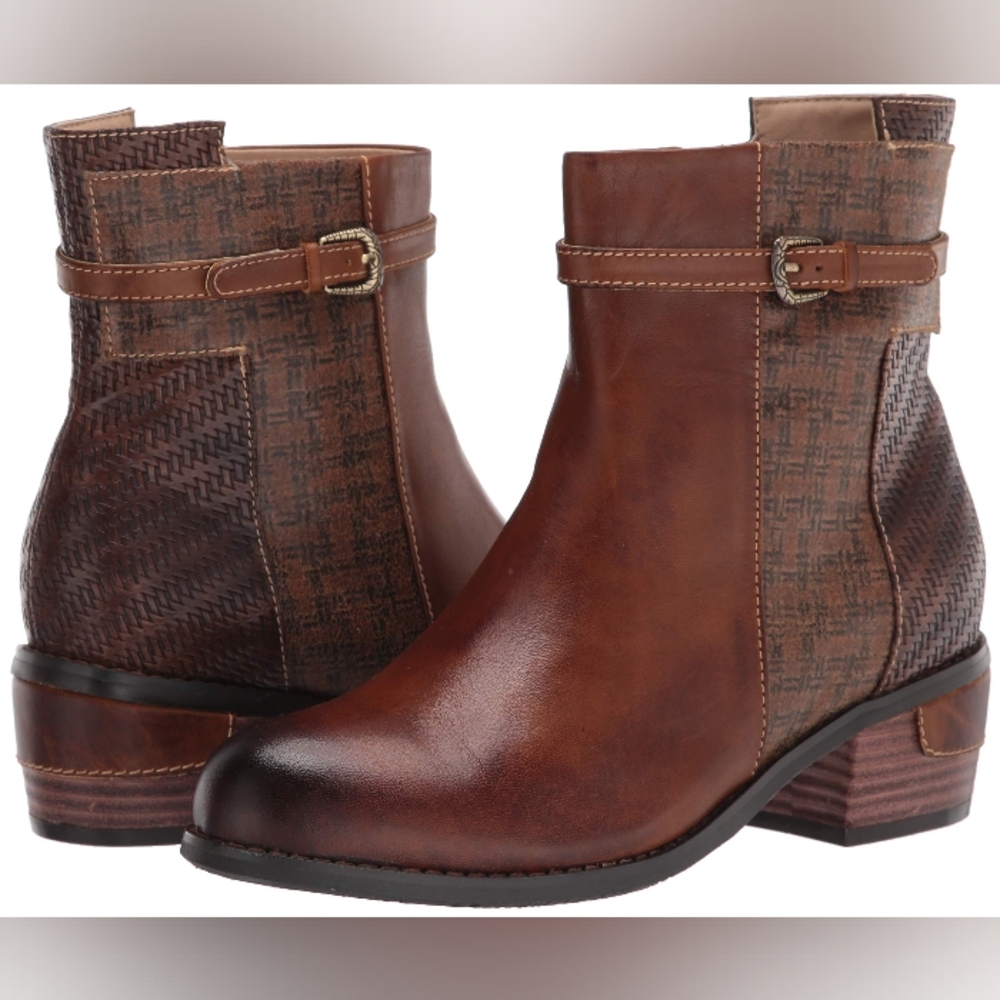 Size 8.5 L'Artiste Kanessa Booties Riding Boots Ankle Women's Shoes Size 39
